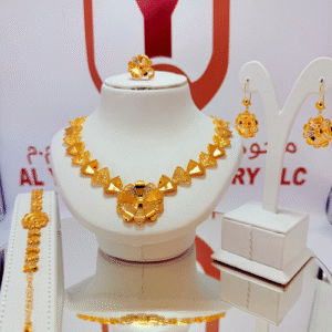 Golden Blossom 22K Bridal Set